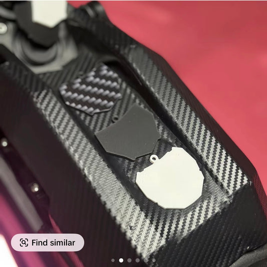 Number plate keychains